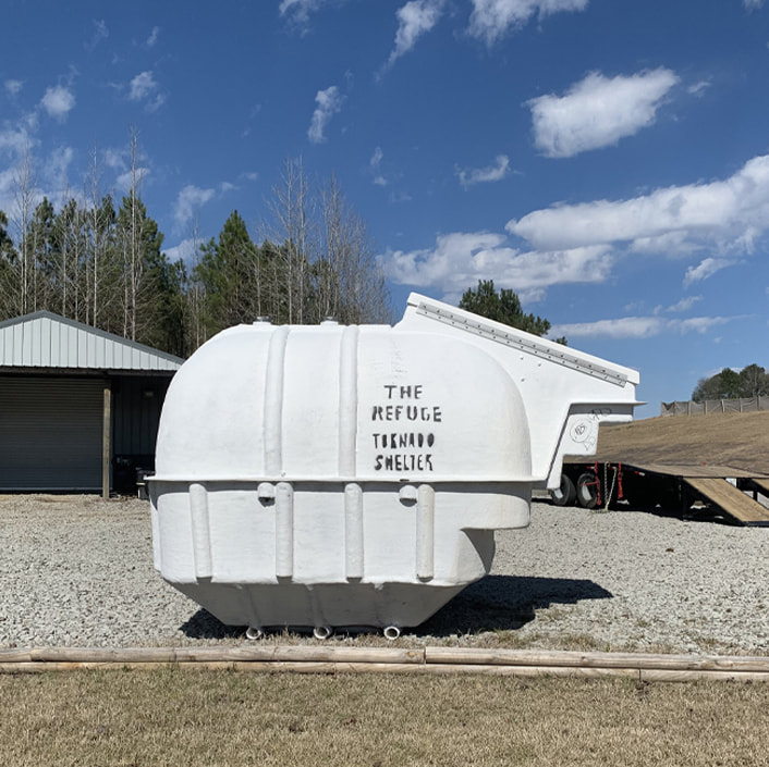 Refuge 1 Large Tornado Shelter - DD Construction, LLC - Serving North Alabama